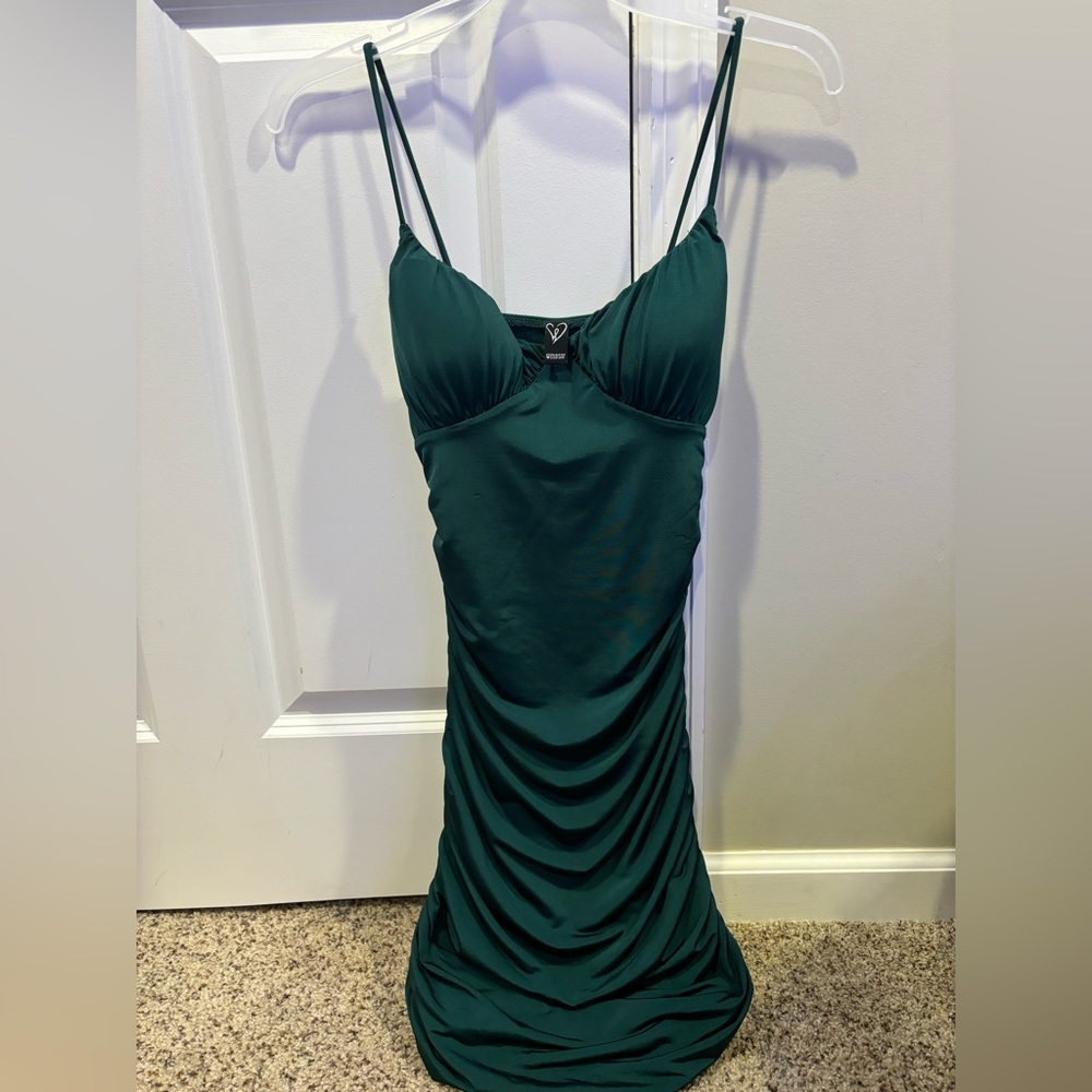 Green Windsor Bodycon dress